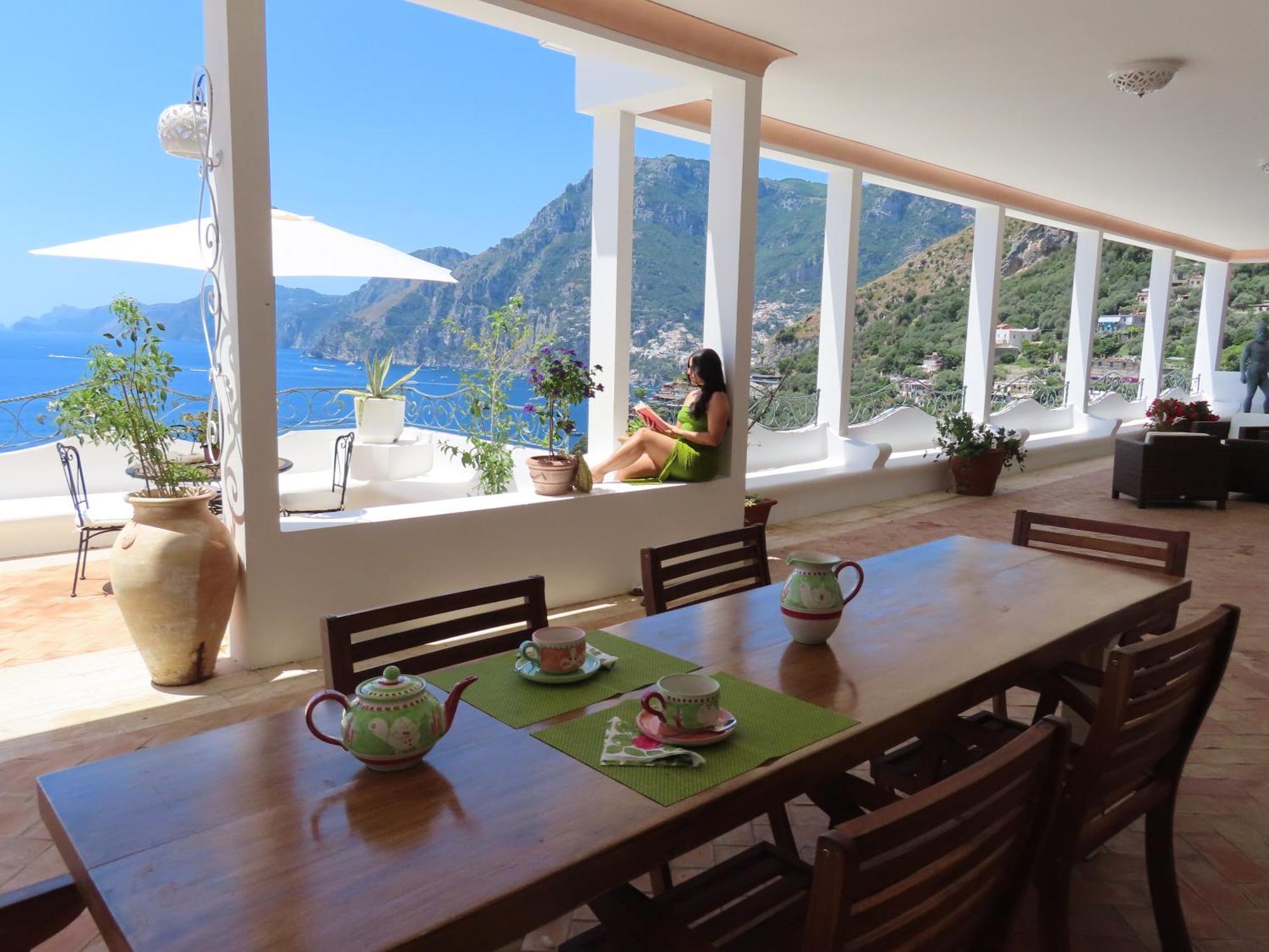Villa Santa Chiara Positano Suites Bagian luar foto