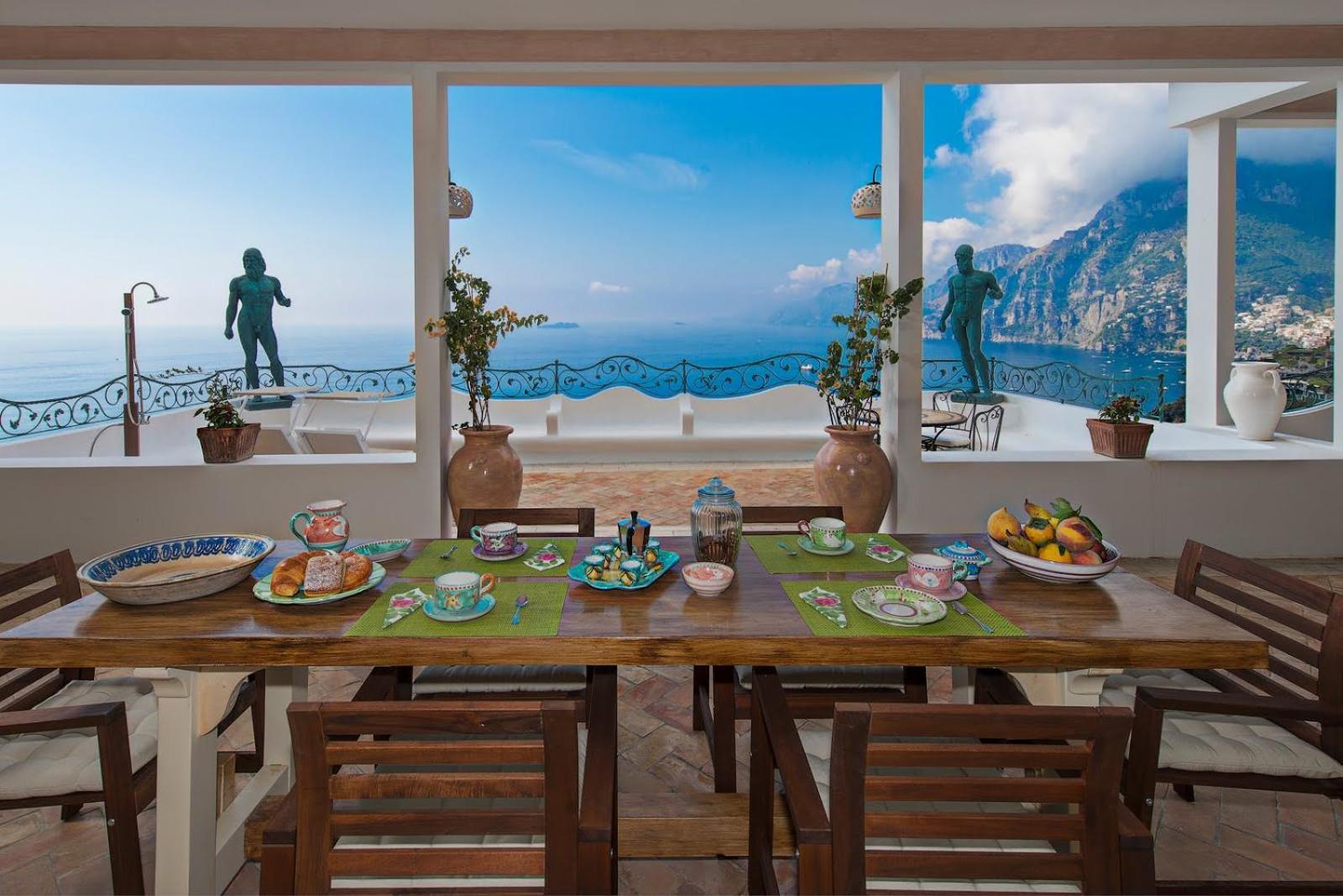 Villa Santa Chiara Positano Suites Bagian luar foto