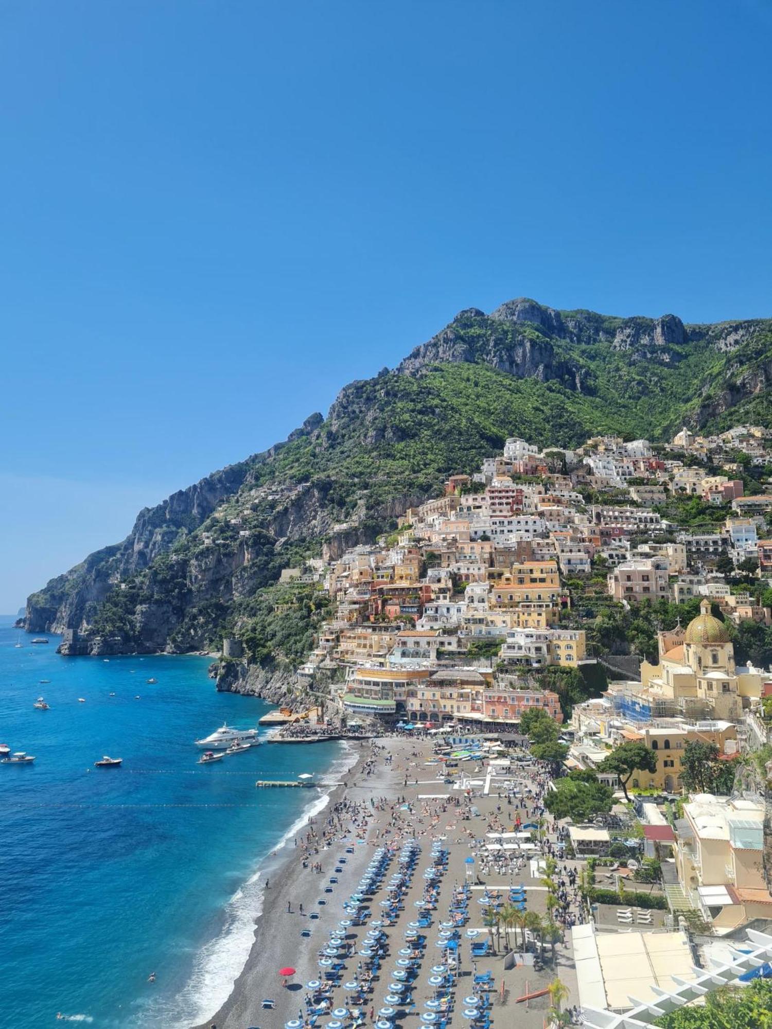 Villa Santa Chiara Positano Suites Bagian luar foto