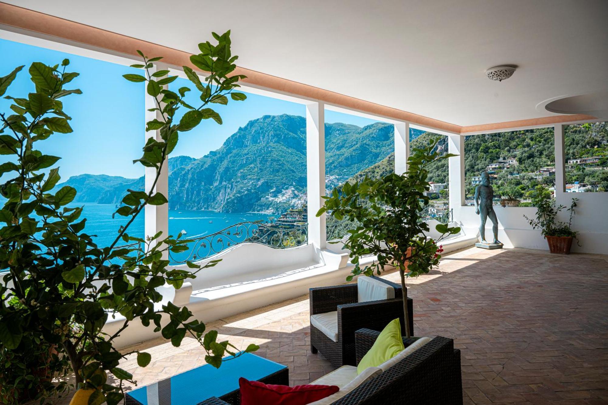 Villa Santa Chiara Positano Suites Bagian luar foto